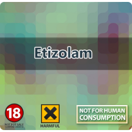 Pastilles d'étizolam (1 mg)