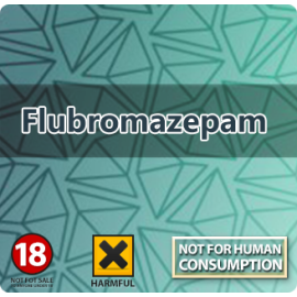 Flubromazepam-Pulver