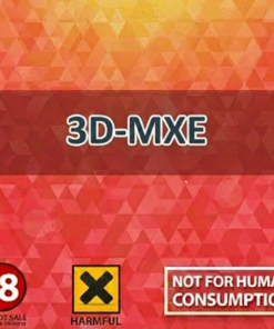 3D-MXE 40mg pellets in blisterverpakking macro-opname