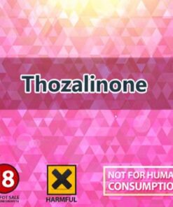 Chemical structure and 2D molecular model of Thozalinone CAS 655-05-0